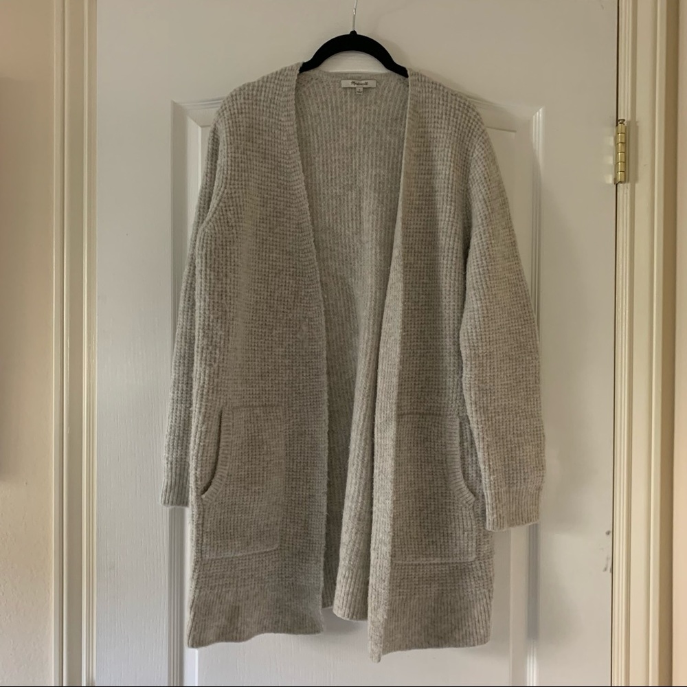 [Sold] Madewell Cozy Grey Cardigan - Size S